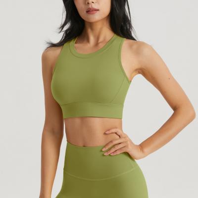 Floral Bud Back Sports Bra