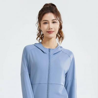 High Stretch Sports Hooded Jacket