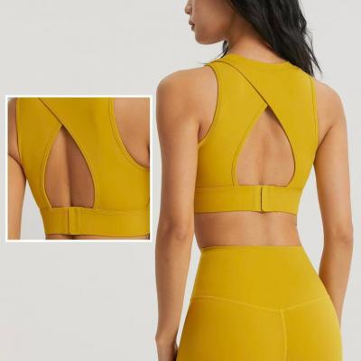 Floral Bud Back Sports Bra